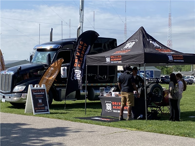 160 Driving Academy Ivy Tech Terre South Bend participated in I.G.N.I.T.E. Career Fair