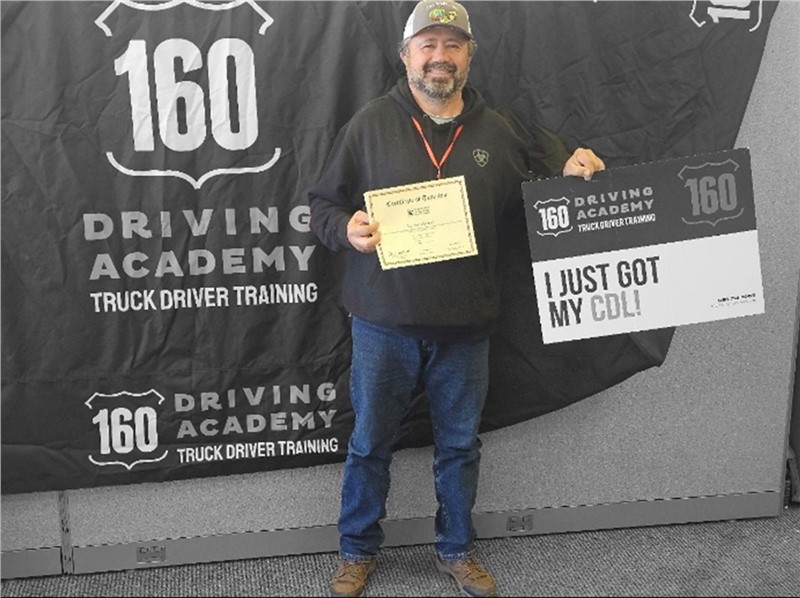 Student Spotlight: Driving Toward a Better Future: Lazaro’s Journey from Farm Work to Freight