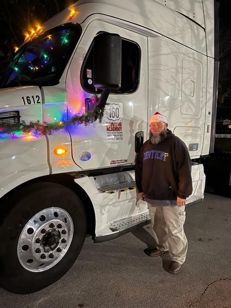 160 Driving Academy Lexington branch location participates in Holiday Parade!
