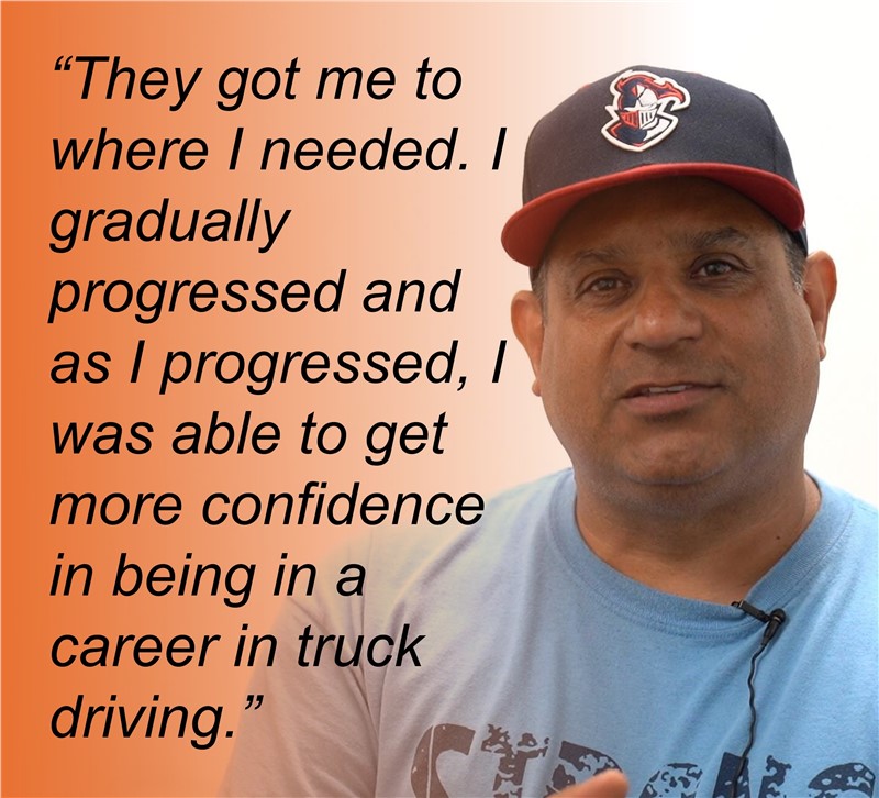 Real Stories. Real Success. Hear What 160 Students Have to Say About Their Journey into Trucking.