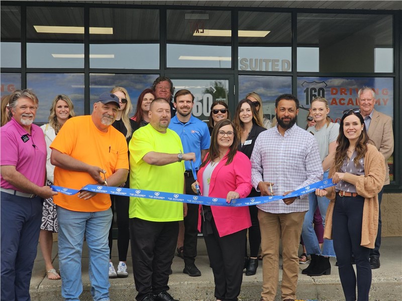 160 Driving Academy’s Fargo Branch Location hosted a Ribbon Cutting Ceremony!