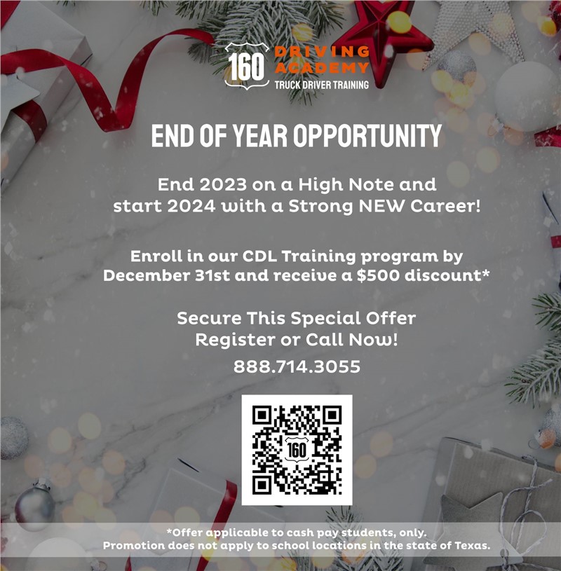 ​160 Driving Academy is offering a Special Offer!