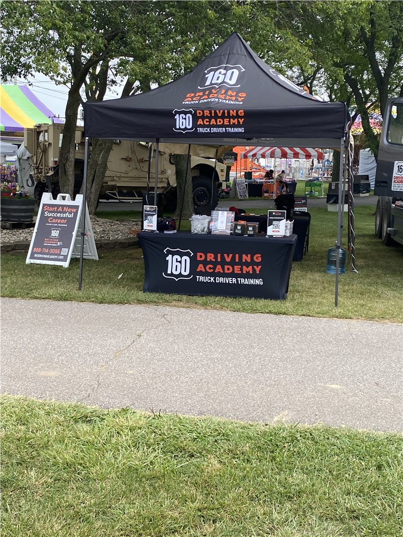 ​160 Driving Academy South Bend Branch participates in St. Joseph County Fair!
