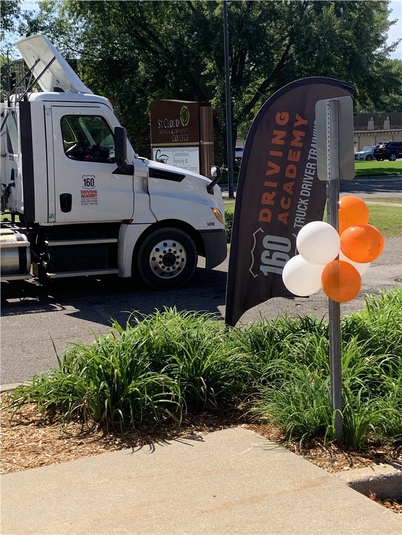 ​160 Driving Academy St. Cloud Branch Location hosted an Open House and Touch a Truck Event!