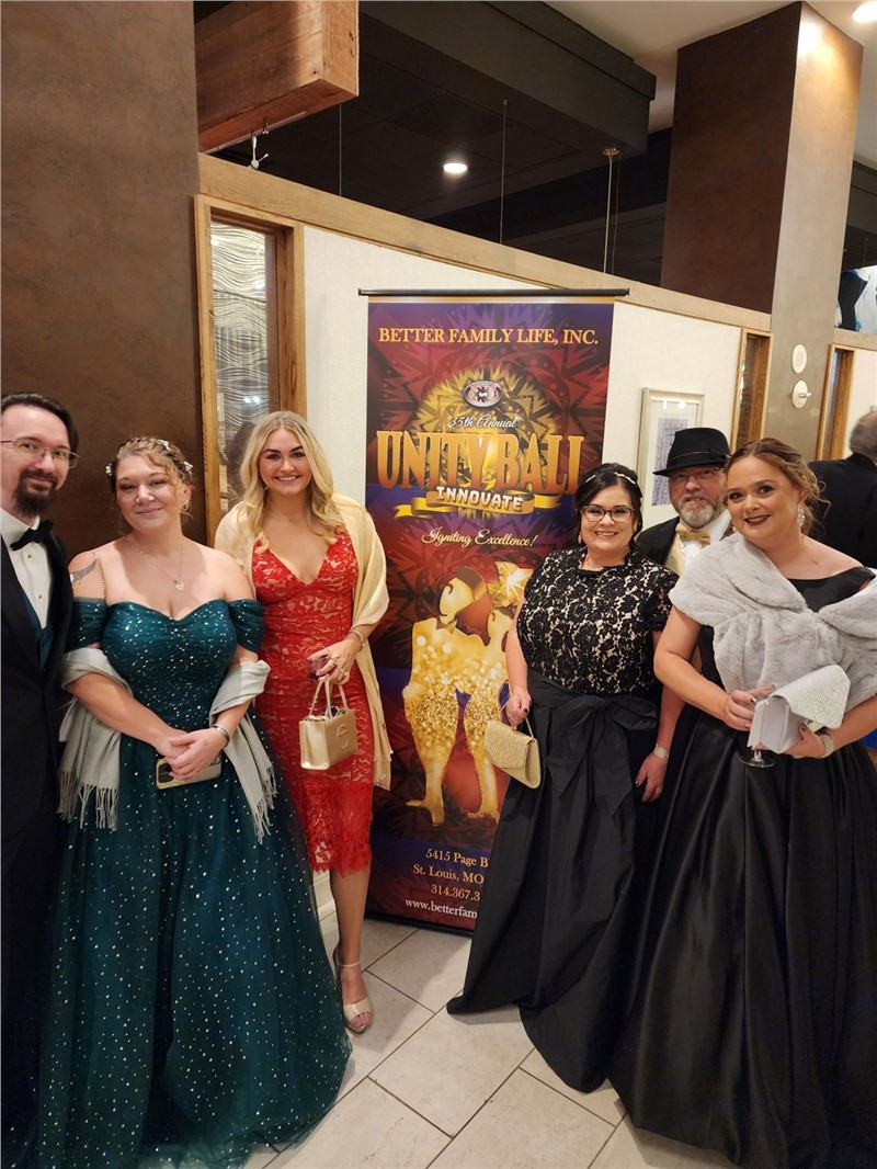 160 Driving Academy’s St. Louis branch team sponsored and attended the Better Life Unity Ball Gala