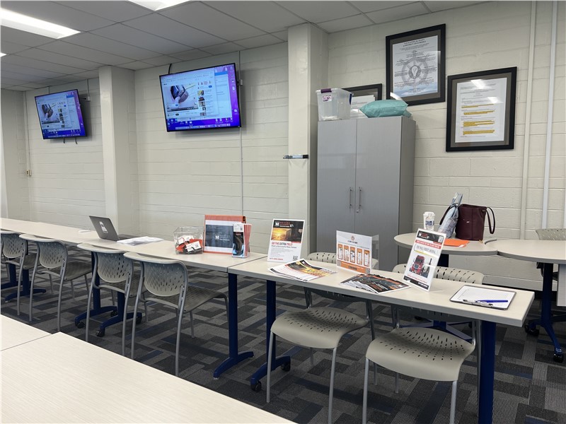 160 Driving Academy Palos Hills Branch Location hosted a Presentation at the Delta Learning Center!