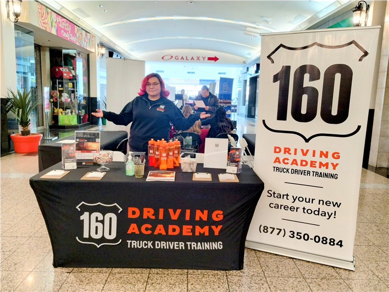 160 Driving Academy Las Vegas Branch attended a Job Fair.