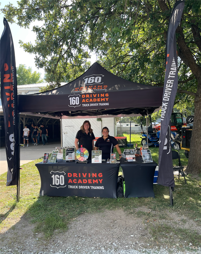​160 Driving Academy Moline Branch participated in Mississippi Valley Fair!