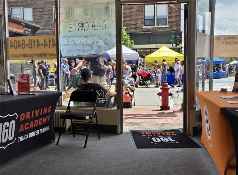 160 Driving Academy Milwaukee participated at the West Allis A La Carte Event