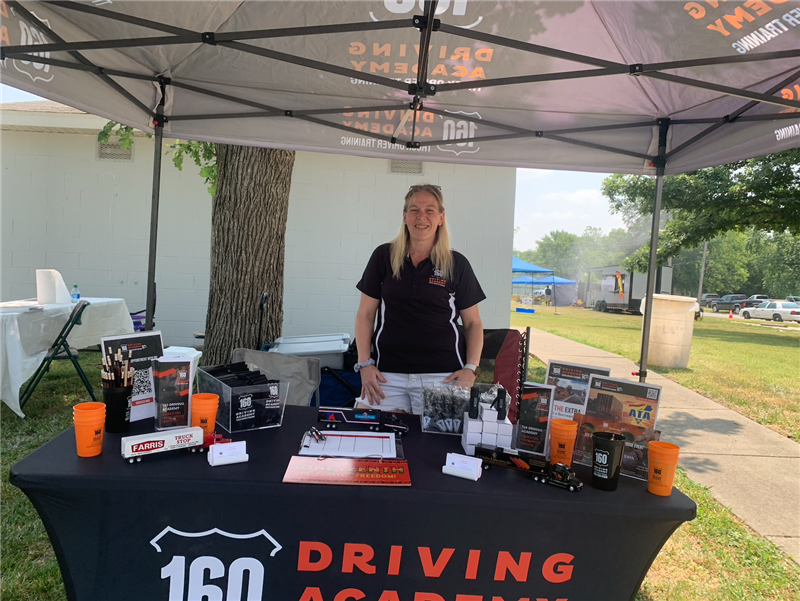 160 Driving Academy Centralia Branch Team participated in a Juneteenth Celebration!