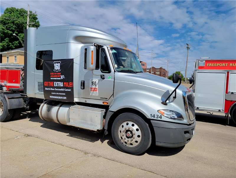 160 Driving Academy Freeport Branch participates in a Memorial Day Parade!